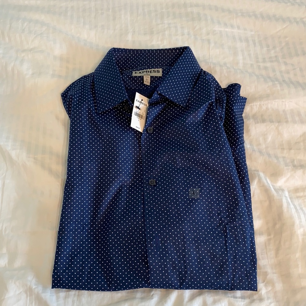 Brand new express navy shirt